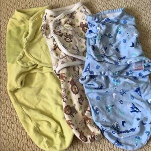 3 piece swaddle set
